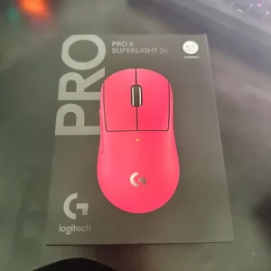 Chuột Gaming không dây Logitech G PRO X SUPERLIGHT 2c - Chuẩn Pro-Grade, Nhẹ 51g, sạc USB-C, cảm biến 44K DPI