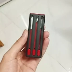 Bộ vệ sinh đa năng 3 trong 1 GOOJODOQ kèm chổi mềm vệ sinh điểm mù quạt và bàn phím 360 độ