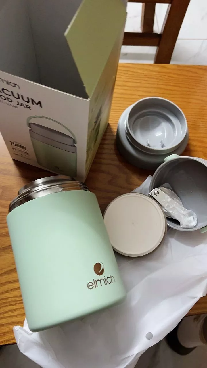 Bình đựng thức ăn giữ nhiệt inox 316 Elmich EL1289 dung tích 750ml