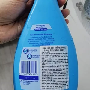 Sữa tắm gội chống cảm cúm Penaten Đức 2in1 giúp giảm ho cảm cúm cho bé 400ml