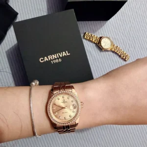 Đồng Hồ Nữ CARNIVAL 8131L2 Hàng Chính Hãng