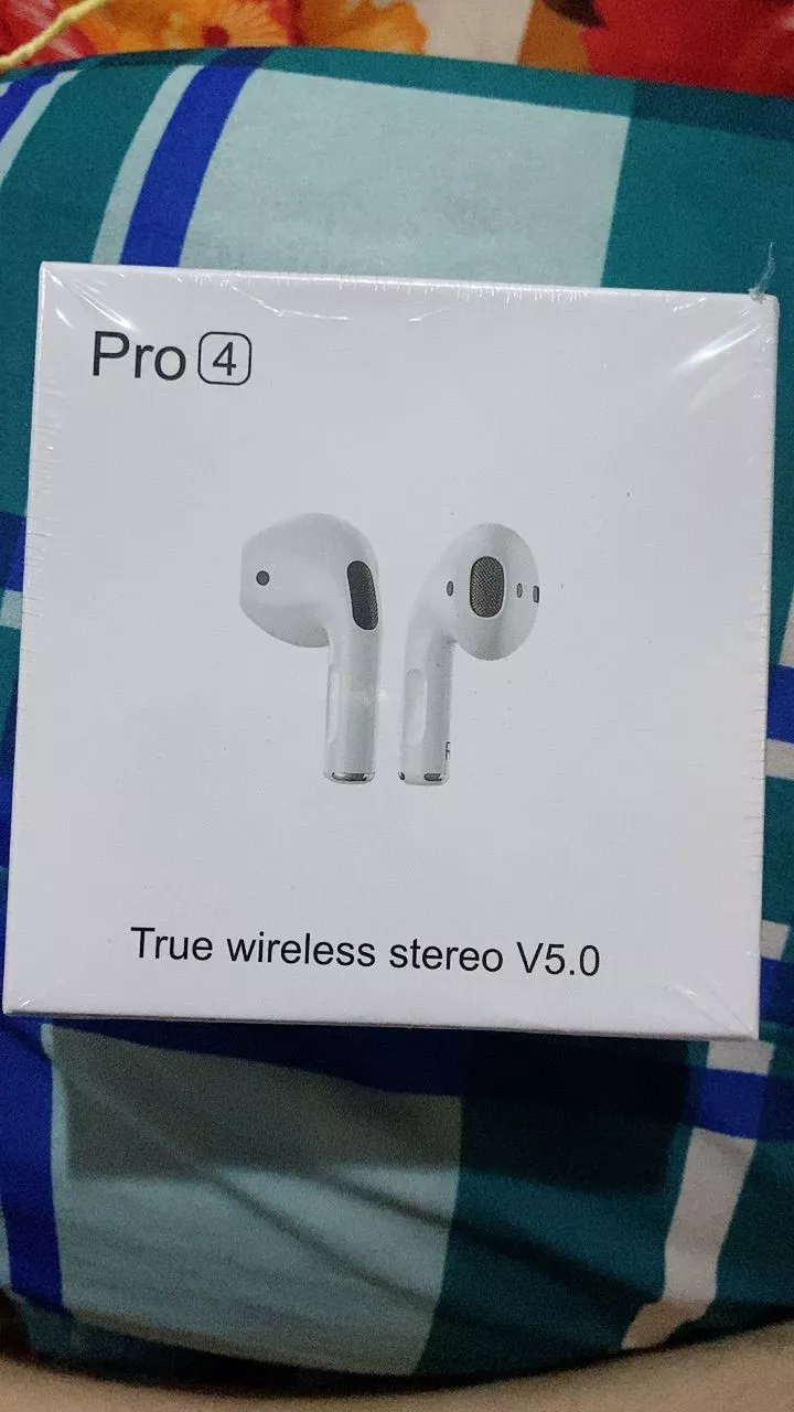 Tai Nghe Bluetooth5.0 Nhét Tai Pro4 Không Dây TWS Có Mic Cho Điện Thoại Gaming Stereo