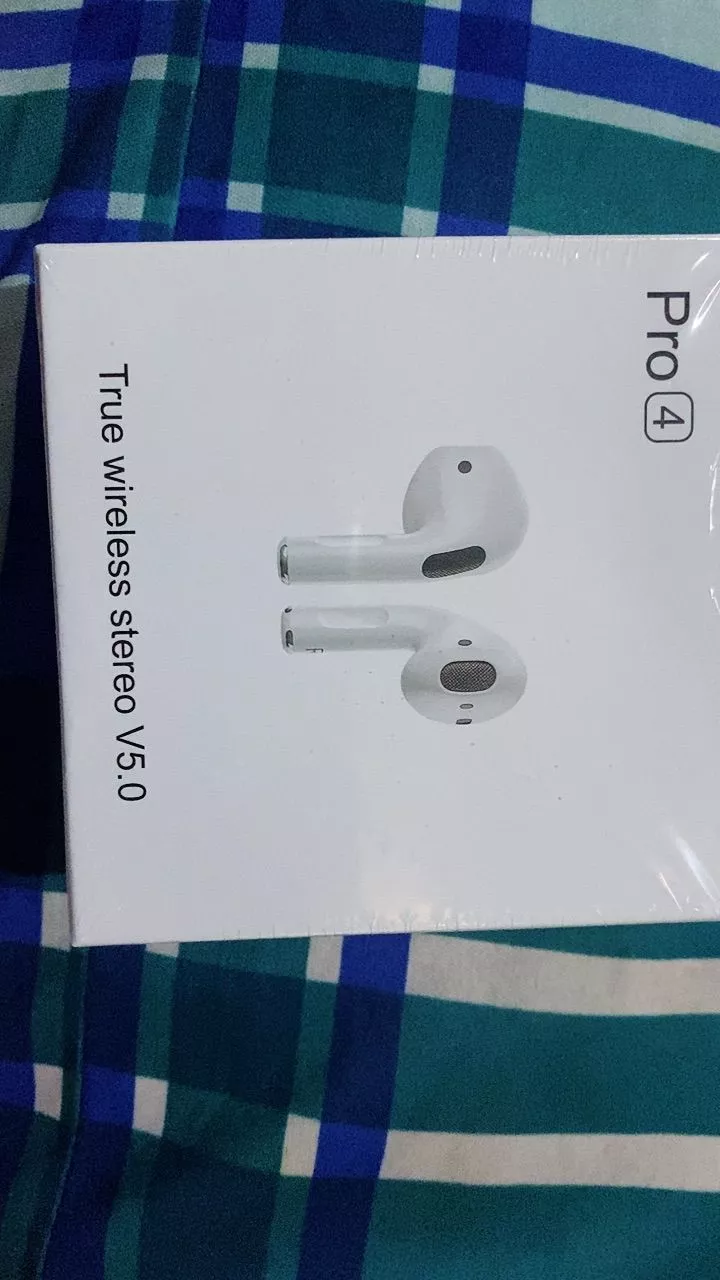 Tai Nghe Bluetooth5.0 Nhét Tai Pro4 Không Dây TWS Có Mic Cho Điện Thoại Gaming Stereo
