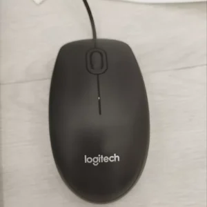 Chuột có dây Logitech B100 - Dây dài 1m8, thiết kế ôm tay, thuận cả 2 tay