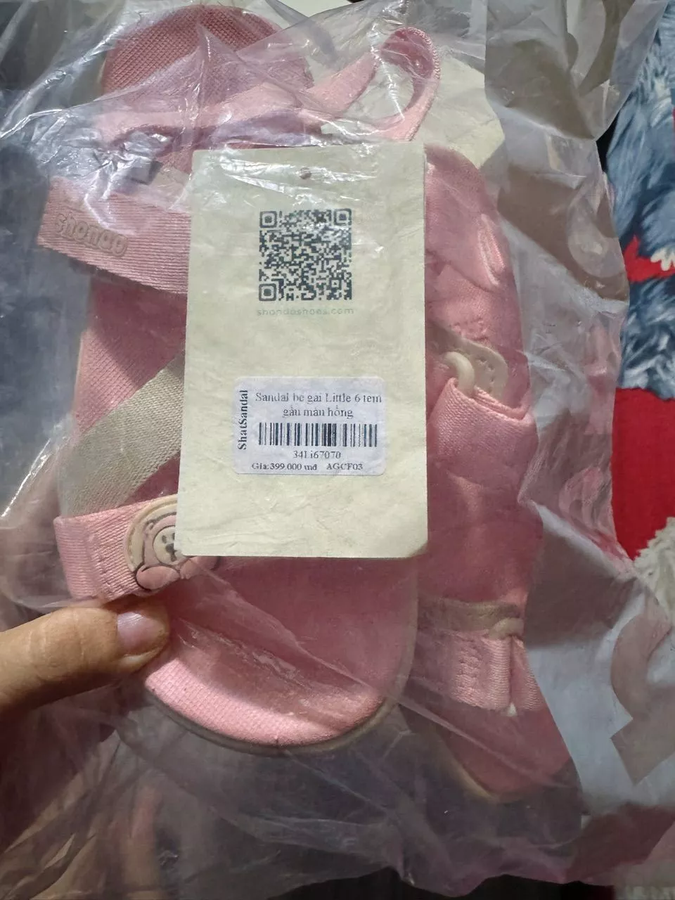 Giày Sandal Trẻ Em Little 6 Tem Khủng Long Thoải Mái, Siêu Nhẹ Shondo Nhiều Màu