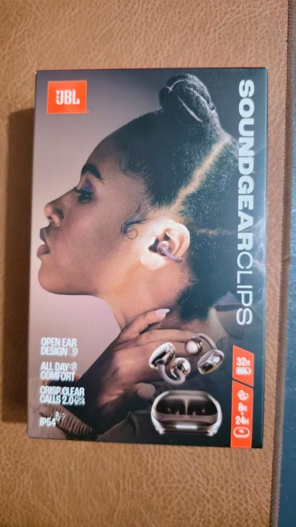 Tai nghe TWS Open-ear JBL Soundgear Clips 4 Micro Nghe Nhạc Tới 32 Giờ Kháng Bụi Nước IP54