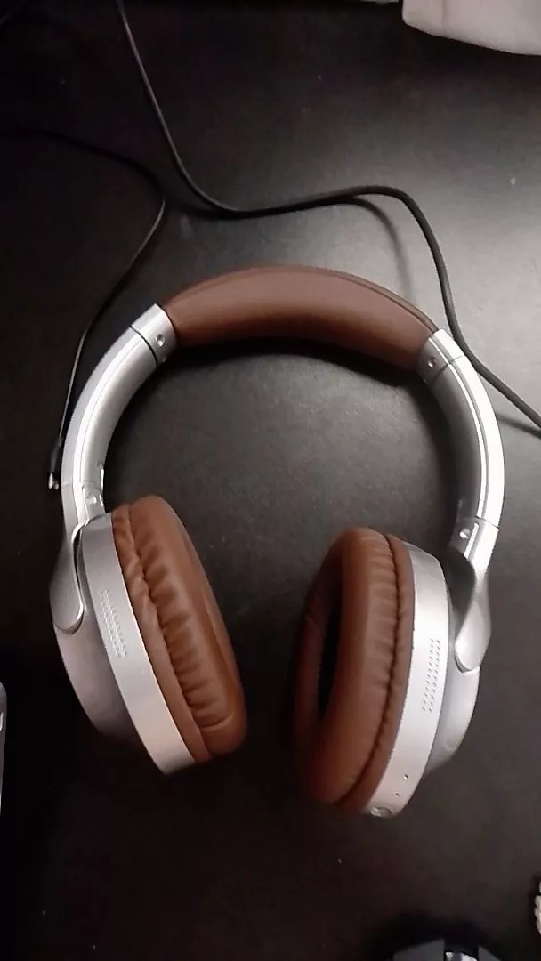 Tai nghe Bluetooth GOOJODOQ Chất lượng âm thanh tuyệt vời, giảm tiếng ồn thiết kế có thể gập lại và nhẹ tai nghe di động