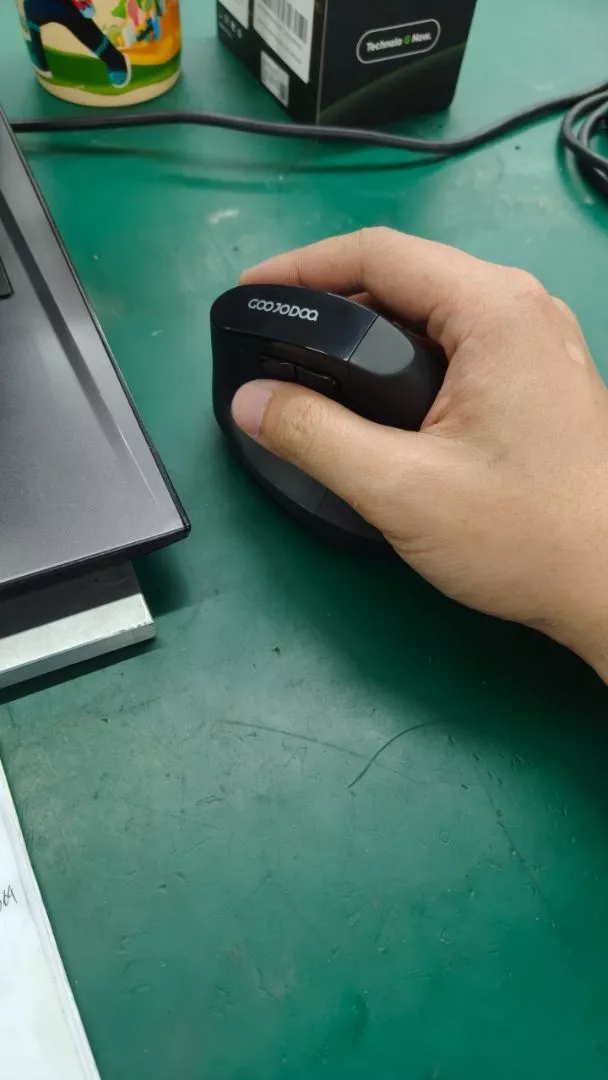 Chuột không dây Bluetooth Goojodoq, chế độ kép 2.4G, DPI 5 cấp, khả năng tương thích rộng rãi