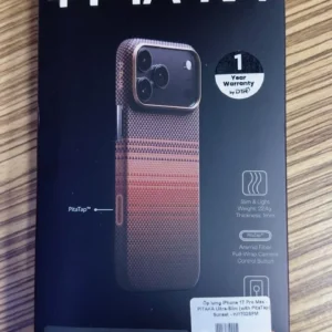 [iPhone 17 Pro Max] Ốp iPhone Pitaka Ultra-Slim with PitaTap mỏng nhẹ tích hợp điều chỉnh camera