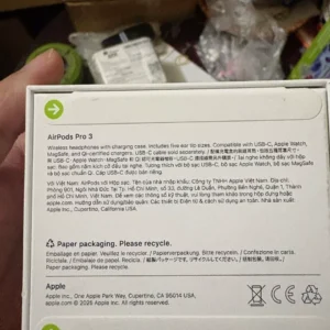 Tai nghe AirPods Pro 3 USB-C Chính hãng