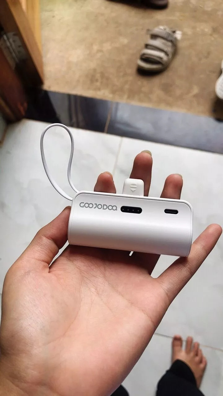 GOOJODOQ 4000mAh Mini Power Bank Bộ sạc di động Type-C & LN Cắm cho điện thoại Android / Đồng hồ / Tai nghe / Điện thoại 15-16