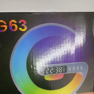 [Cực Hot] Loa Bluetooth Chữ G Đa Năng, Đèn Led RGB Nháy Theo Nhạc, Đồng Hồ Báo Thức Trang Trí