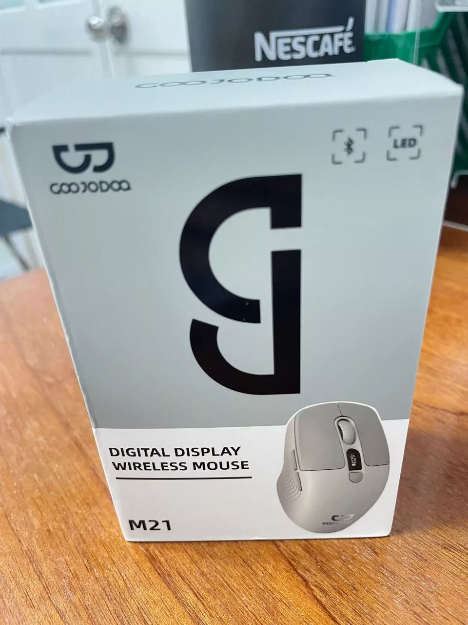 Chuột Bluetooth kép GOOJODOQ 2.4GHz,công thái học im lặng, có điều chỉnh dpi