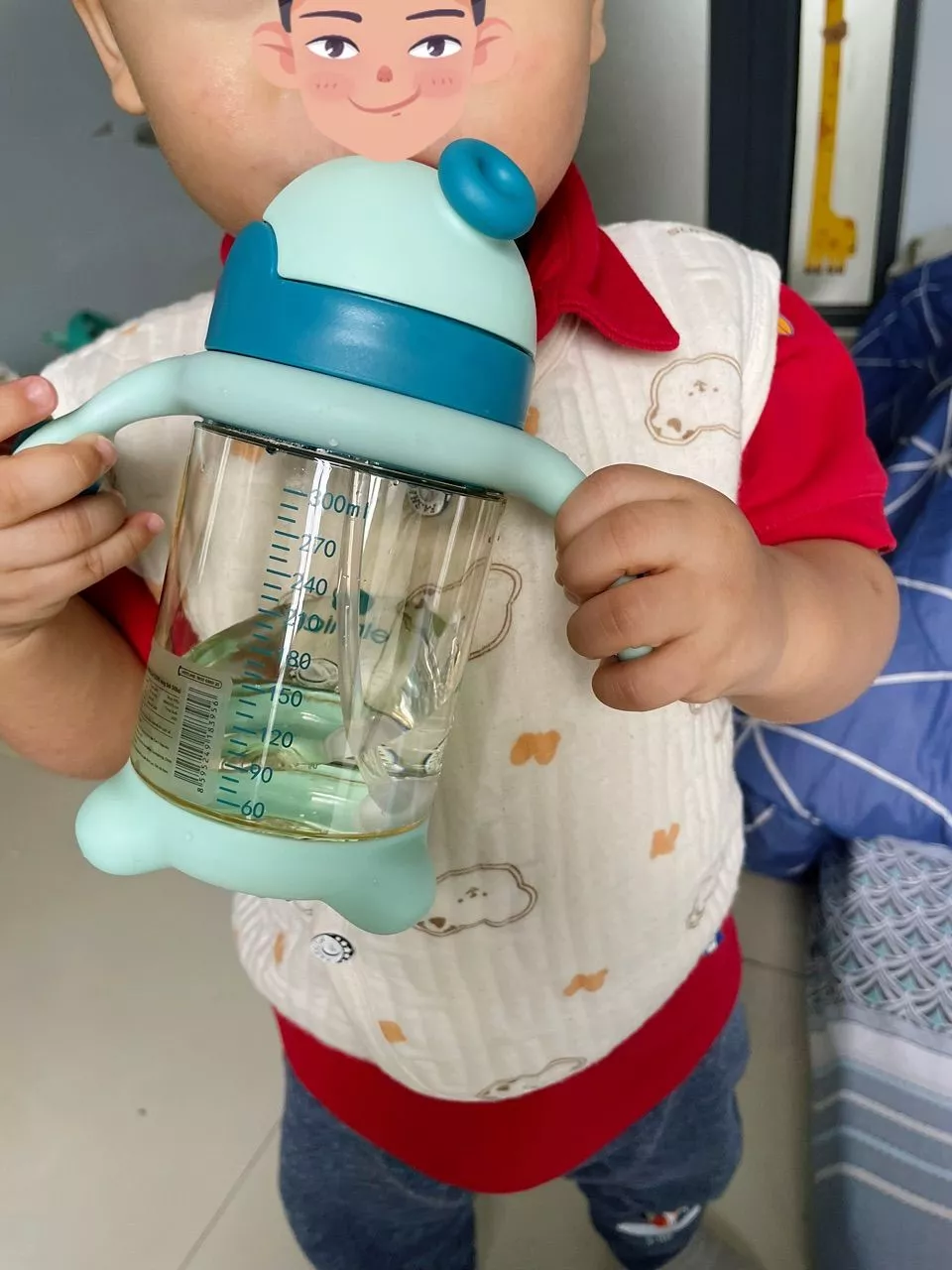 Bình nước trẻ em Elmich BabyCare EL8395/EL8396