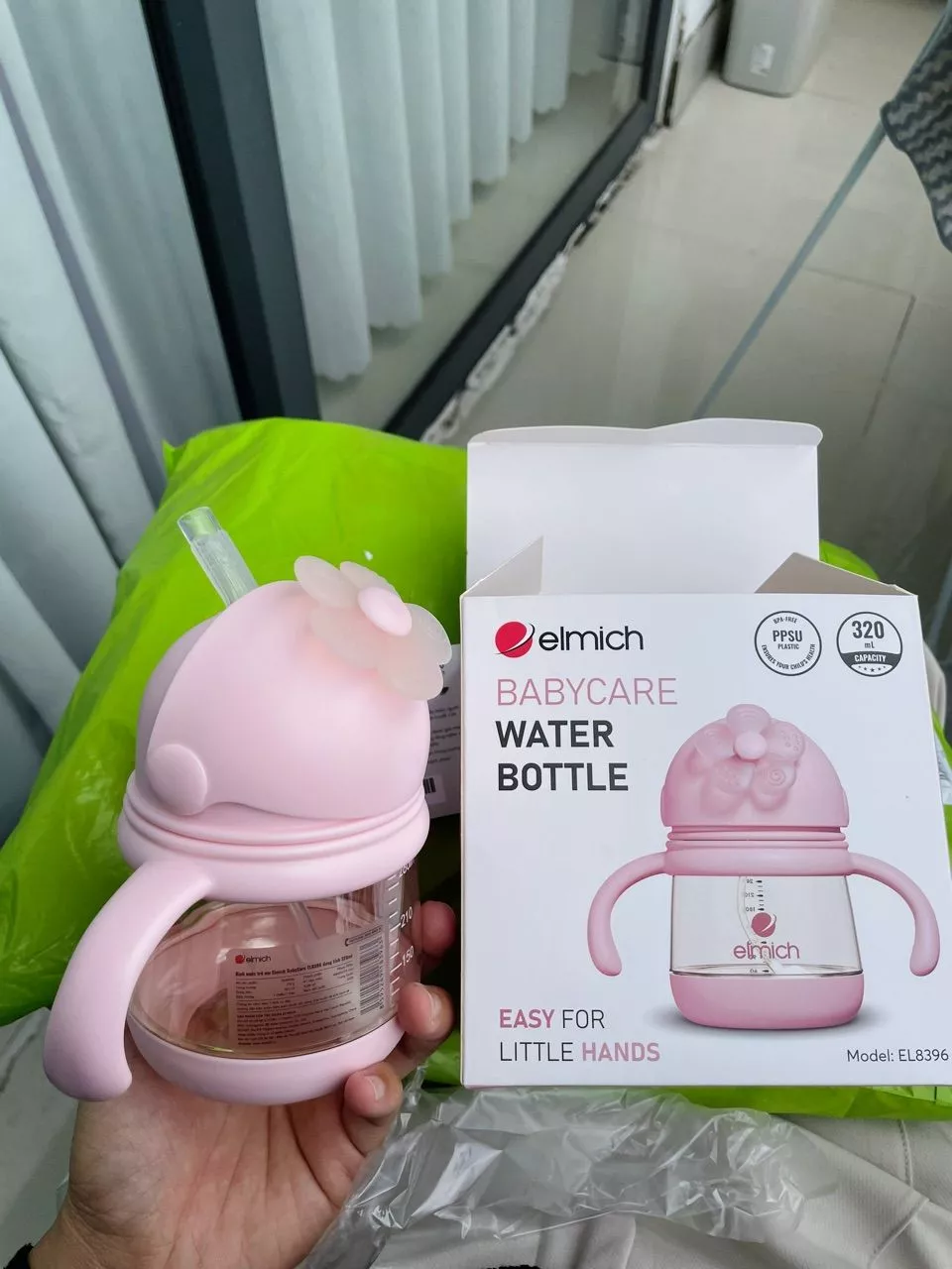 Bình nước trẻ em Elmich BabyCare EL8395/EL8396