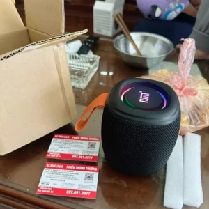 Loa bluetooth không dây HM805 công suất 8W, chống nước, bass siêu trầm cực hay, có led, cổng USB, thẻ nhớ - AUDIO365