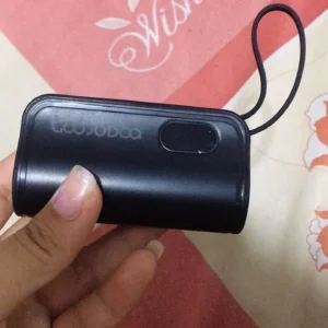 Sạc dự phòng mini GOOJODOQ 2025 cho Giáng sinh với phích cắm Type-C và Light-ning phích cắm đôi