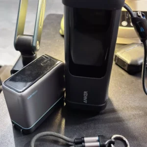 Sạc dự phòng ANKER Zolo 25kmAh | Công suất 165W | Tích hợp 2 cáp USB-C rút gọn | Có màn hình - A1695
