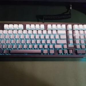 Bàn phím cơ không dây nhôm fullsize Weikav WK Max102 - 3 mode kết nối - Led RGB - Pin 10000 mAh -App marco - Gasketmount