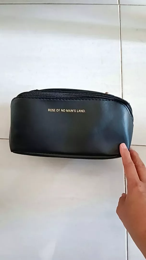 Túi đựng mỹ phẩm cầm tay dung tích lớn da PU cao, dùng để bảo quản mỹ phẩm, chống thấm nước