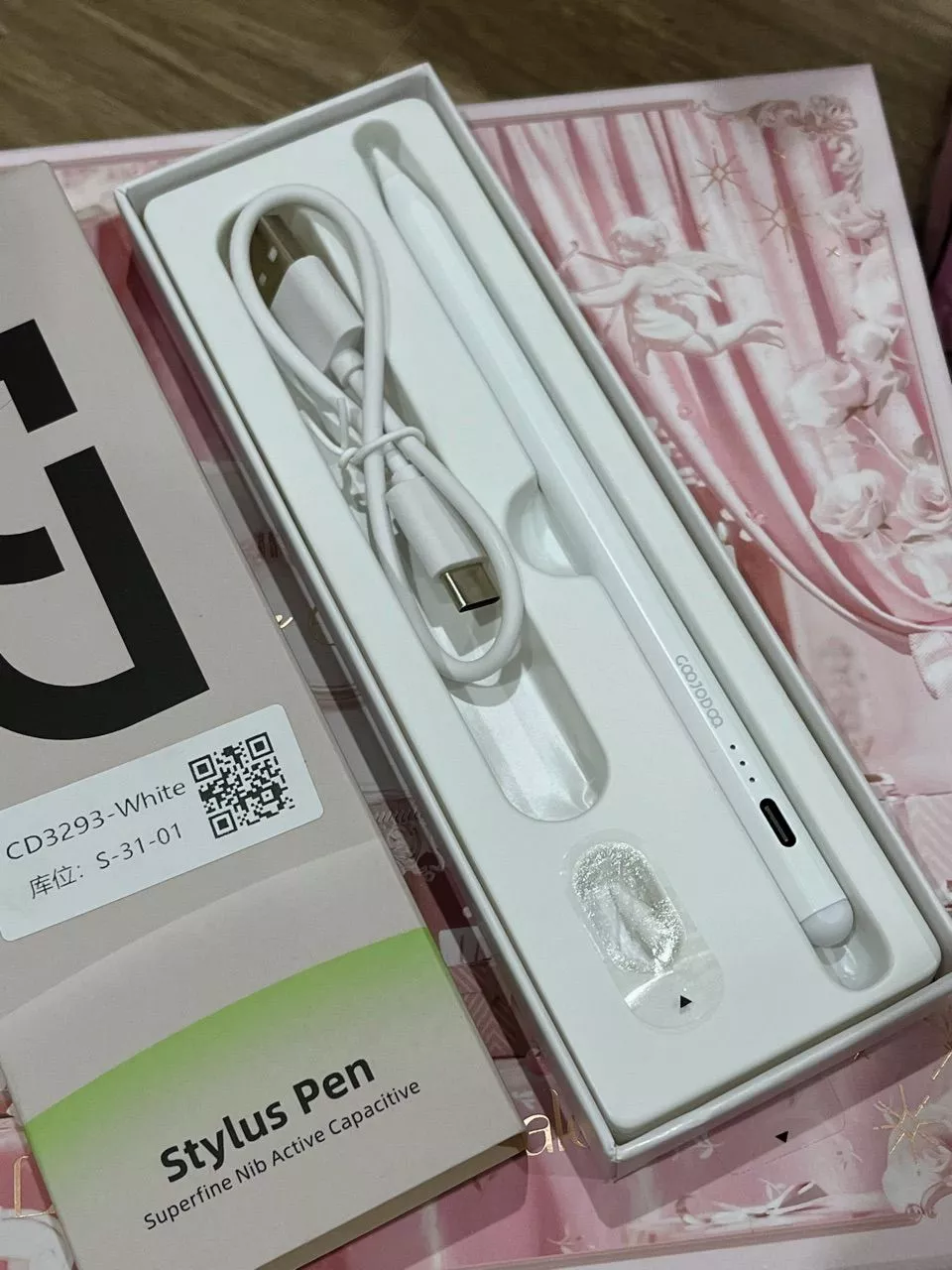 Bút cảm ứng mới GOOJODOQ cảm độ nghiêng cảm ứng có độ nhạy cao i-Pad 2018-2023