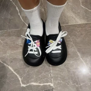 Giày Thể Thao Sneaker Unisex Shondo Ezi Kháng Nước Gắn Charm Dây Mang Nhanh Thoáng Nhẹ Nhiều Màu