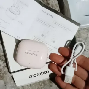 Tai nghe không dây Bluetooth 5.3 Goojodoq có tính năng điều khiển cảm ứng, âm trầm và thời lượng pin cực dài Kênh đôi