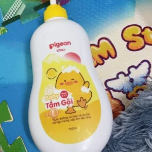 Tắm gội Pigeon cho bé - Sữa tắm gội toàn thân 2 trong 1 an toàn dịu nhẹ 700ml