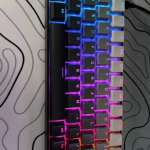 Bàn phím cơ cắm dây Leaven K68 - 1mode - Led RGB - Có hot-swap - Keycap Xuyên LED - Có APP tùy chỉnh
