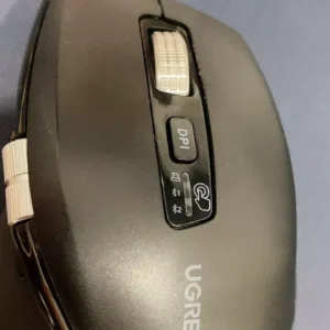 Chuột không dây cuộn siêu nhanh Ugrene Bluetooth 5.4/5.0 2.4G Công thái học 5000DPI cho máy tính bảng MacBook Máy tính xách tay