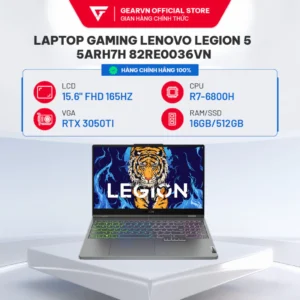 Laptop gaming Lenovo Legion 5 15ARH7H 82RE0036VN (R7 6800H/ 16GB DDR5/ 3050 TI/ 15.6 FHD 165HZ 100% sRGB)
