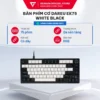 Bàn phím cơ DareU EK75 White Black Firefly/ Dream switch
