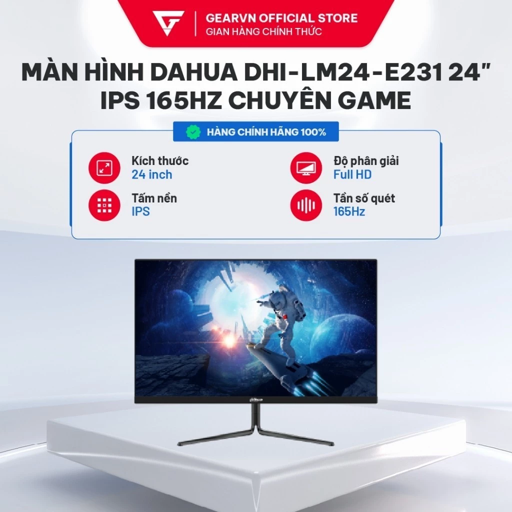 Màn hình Dahua DHI-LM24-E231 24" IPS 165Hz chuyên game