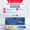 Bàn phím cơ AKKO 3087 v2 DS Ocean Star