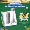 Quạt ngoài trời đa năng 3 in 1 13500mAh Jisulife Ultra1 | Tích hợp đèn pin và sạc qua USB-A/USB-C | BH 12 tháng 1 đổi 1