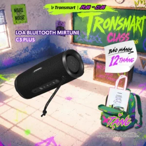 Loa Bluetooth Tronsmart Mirtune C3 PLUS | Công Suất 30W | Chơi Nhạc Đến 18H | Công Nghệ SoundPulse | Bảo Hành 12 Tháng