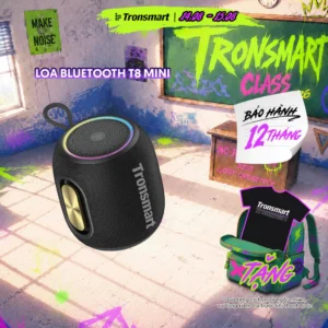 Loa Bluetooth Tronsmart T7 Mini/ T8 Mini 5.3 | Công suất 15W | 18h chơi nhạc | Hỗ trợ thẻ nhớ | Bảo hành 12 Tháng