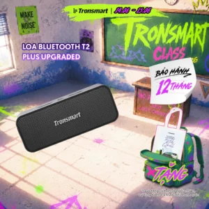 Loa Bluetooth Tronsmart T2 Plus/ T2 Mini V5.3 | Công suất 20W | 24H chơi nhạc | Hỗ trợ thẻ nhớ | Bảo hành 12 tháng