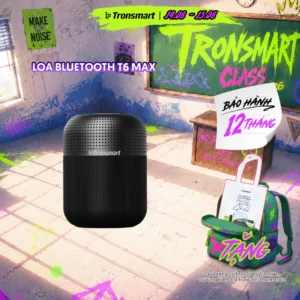 Loa Bluetooth Tronsmart Element T6 Max | Công suất 60W | Âm thanh vòm 360° | 20H phát nhạc | Bảo hành 12 tháng