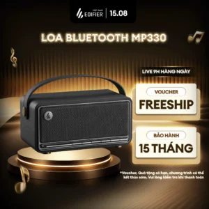 Loa Bluetooth Di Động Không Dây EDIFIER MP330 - Thời Gian Chơi Nhạc Đến 19H - 40W - Âm Thanh 360 - 15 Tháng Bảo Hành