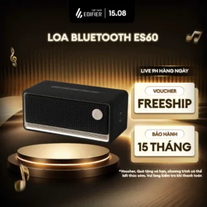 Loa Bluetooth Không Dây Để Bàn EDIFIER ES60 - Công Suất 34W - Chơi Nhạc Đến 9H - Âm Thanh 360 Độ - 15 Tháng Bảo Hành