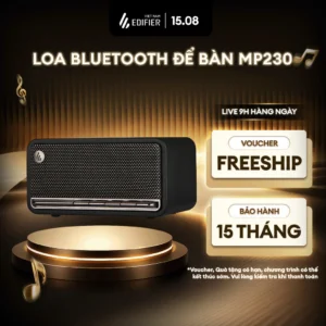 Loa Bluetooth Không Dây Để Bàn Cổ Điển EDIFIER MP230 20W - Chơi Nhạc Đến 9H - 4 Phương Thức Kết Nối - 15 Tháng Bảo Hành
