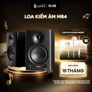 Loa Kiểm Âm Chuẩn Studio EDIFIER MR4/MR3/MR5 42W - Công nghệ DSP/ADC Cho Âm Cao Chi Tiết - Chế Độ Kép-15 Tháng Bảo Hành