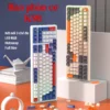 Bàn phím cơ Attack Shark K98 - Led RGB - Hotswap - 3 chế độ kết nối - 2 loại switch Yellow / Red