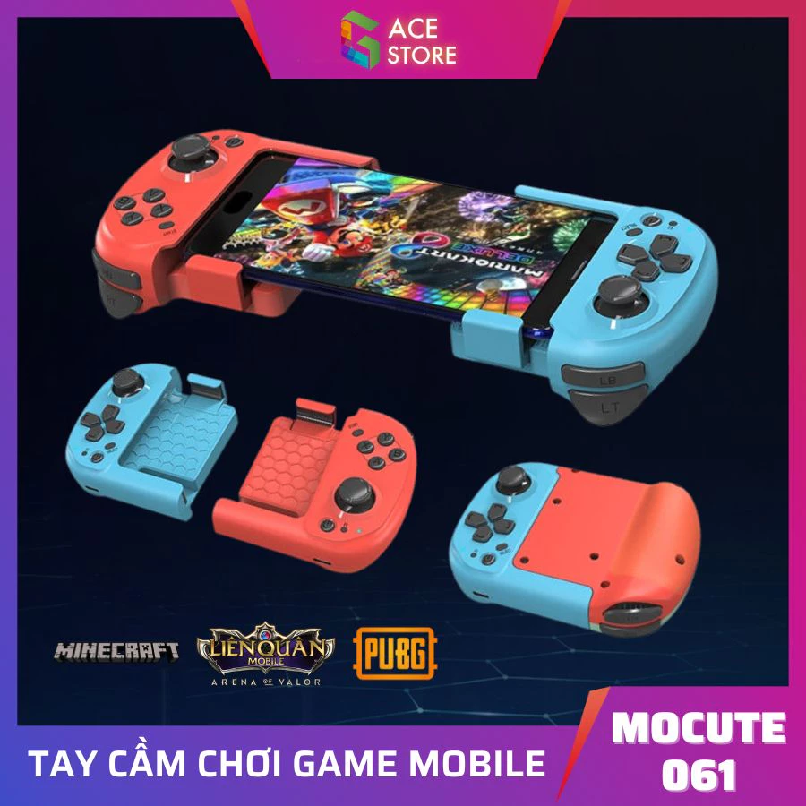 Tay Cầm Chơi Game MOCUTE 061 Kết Nối Bluetooth Không Dây Cho ANDROID/IOS/PC | Gace Store