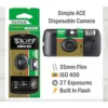 [Date 06/2028] Máy chụp ảnh 1 lần Fujifilm Simple ACE có sẳn trong máy 1 cuộn film màu 27 tấm