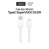 Dây cáp sạc nhanh OPPO Type C 80W Super VOOC DL129 - Hàng chính hãng bảo hành 12 tháng