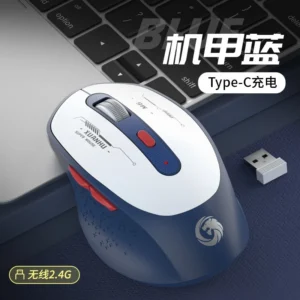 Chuột Bluetooth Không Dây M16 Pin Sạc Kết Nối 2 Chế Độ Pin sạc Cho Mọi Thiết Bị Máy Tính, Laptop,Macbook