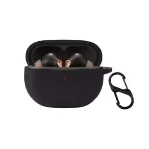 Ốp Case SoundPEATS Capsule 3 Pro / Capsule 3 Pro+ Có Móc Khóa (Đen)