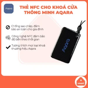 Thẻ NFC Aqara mở khóa thông minh Aqara, thẻ từ Aqara chống sao chép, nhỏ gọn